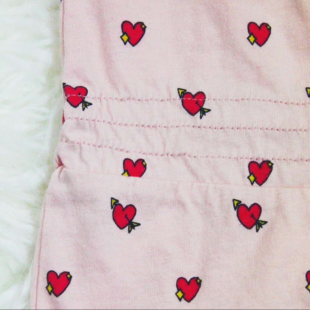NWT Baby Gap Heart ❤️ Print Tank Jersey Romper - Picture 4 of 7